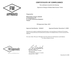 FM Approvals